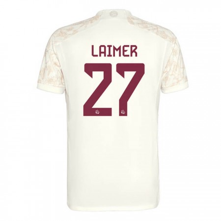 FC Bayern München Laimer 27 Champions League Kolmas 2023-24 - Jalkapallo Pelipaidat (S/S)